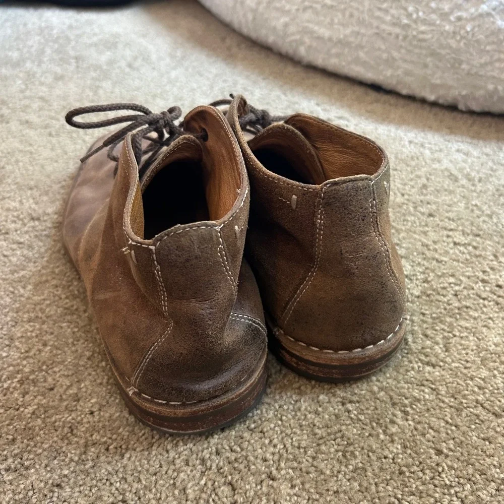 Trask Brady brown leather chukka boot Men's 9‎